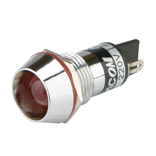 Φ14mm金属壳LED指示灯